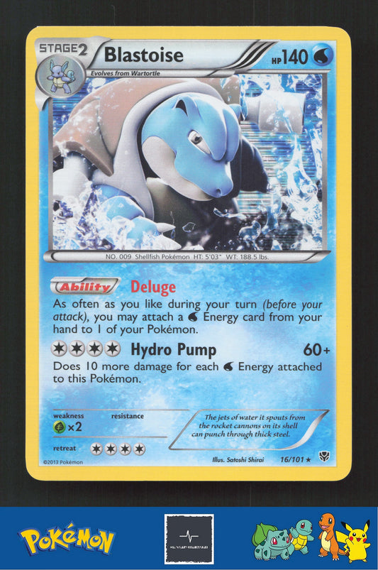 2013 Pokemon BW Plasma Blast 16/101 Blastoise