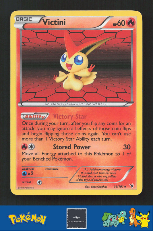 2011 Pokemon BW Noble Victories 14/101 Victini