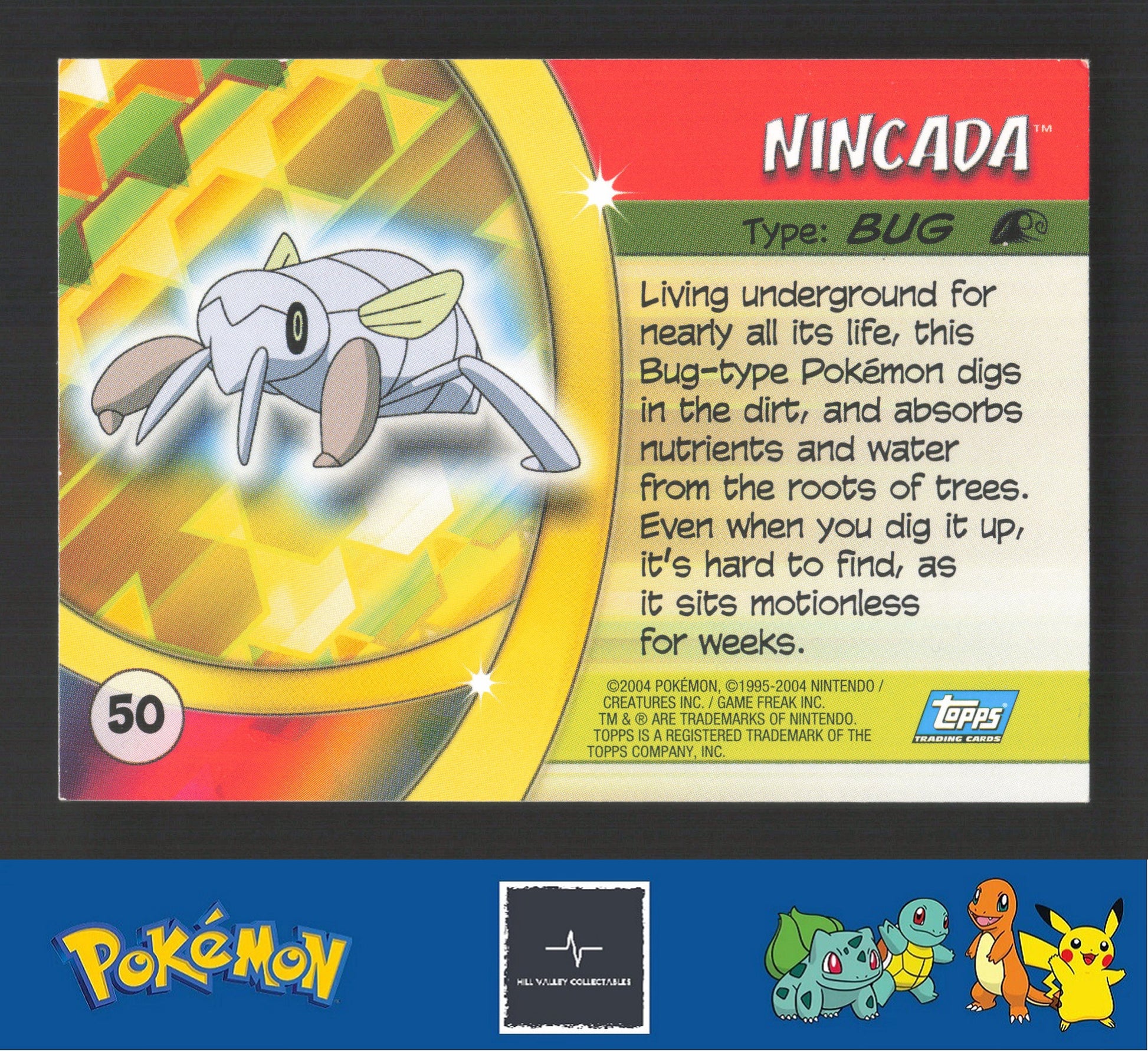 2004 Pokemon Topps Advanced Challenge 50 Nincada
