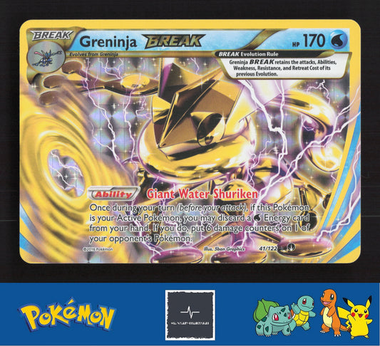 2016 Pokemon XY BREAKpoint 41/122 Greninja BREAK