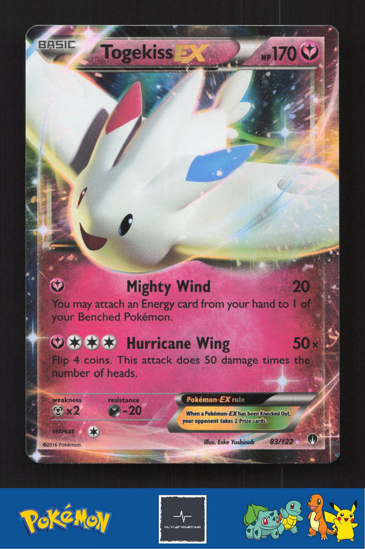 2016 Pokemon XY BREAKpoint 83/122 Togekiss EX