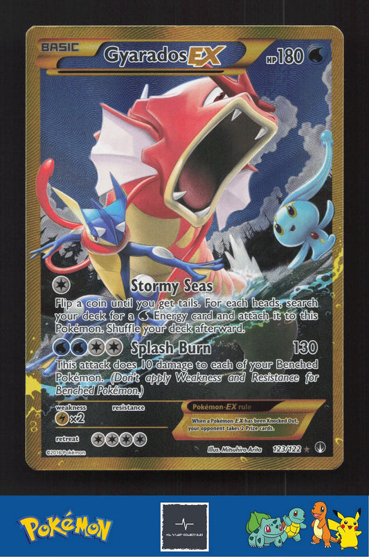 2016 Pokemon XY BREAKpoint 123/122 Gyarados EX