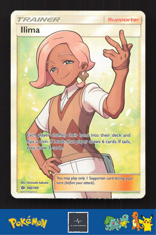 2017 Pokemon SM Sun & Moon Base Set 146/149 Ilima