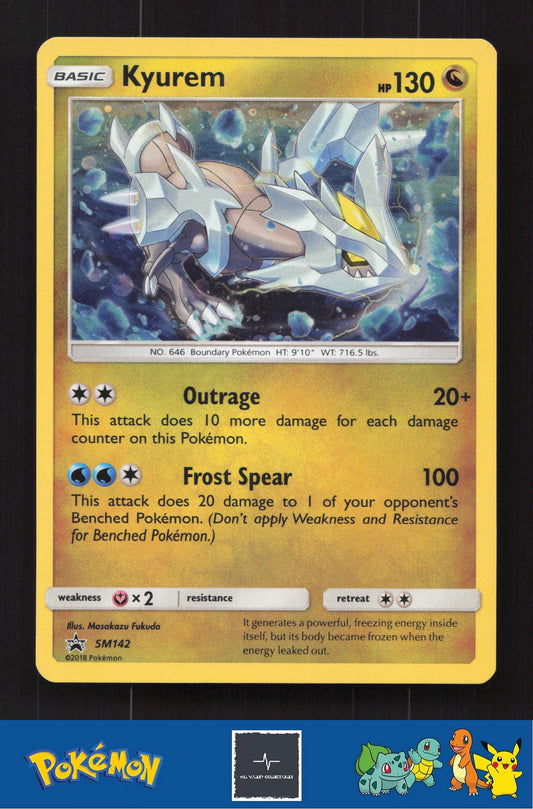 2018 Pokemon SM Promo SM142 Kyurem Holo