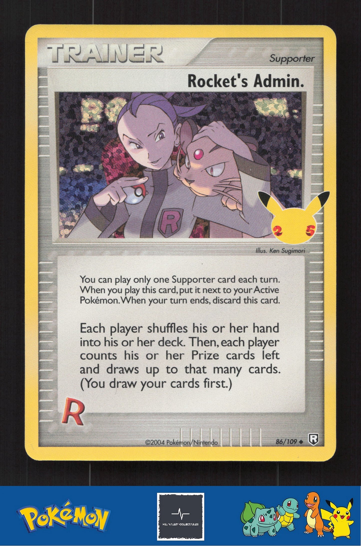 2021 Pokemon Celebrations Classic Collection 86/109 Rocket's Admin