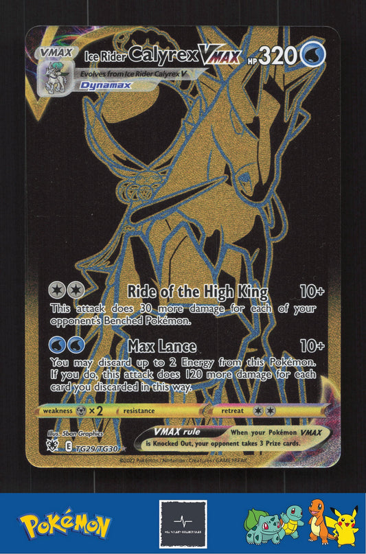 2022 Pokemon SWSH Astral Radiance TG29/TG30 Ice Rider Calyrex VMAX
