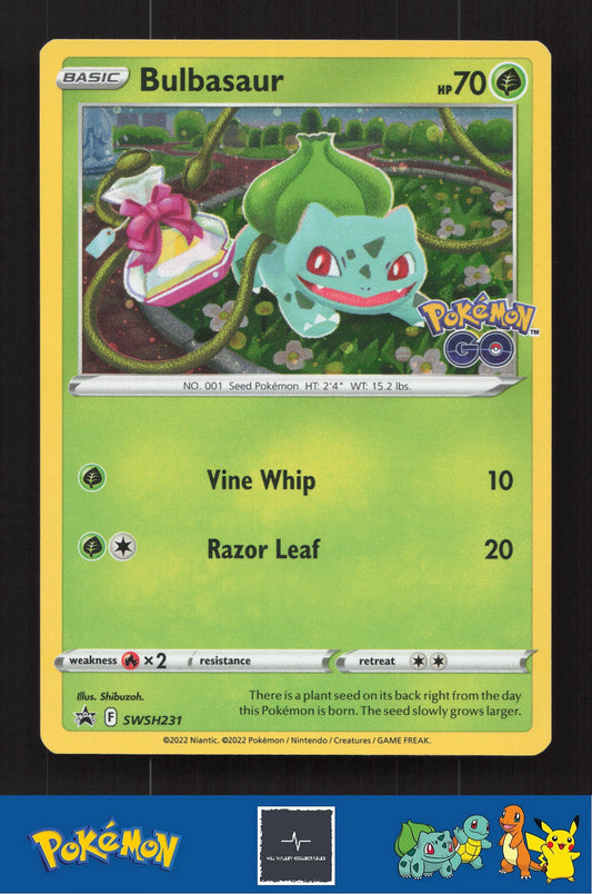 2022 Pokemon SWSH Go Promo SWSH231 Bulbasaur Holo