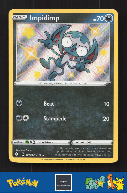 2021 Pokemon SWSH Shining Fates SV083/SV122 Impidimp