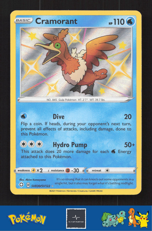 2021 Pokemon SWSH Shining Fates SV030/SV122 Cramorant