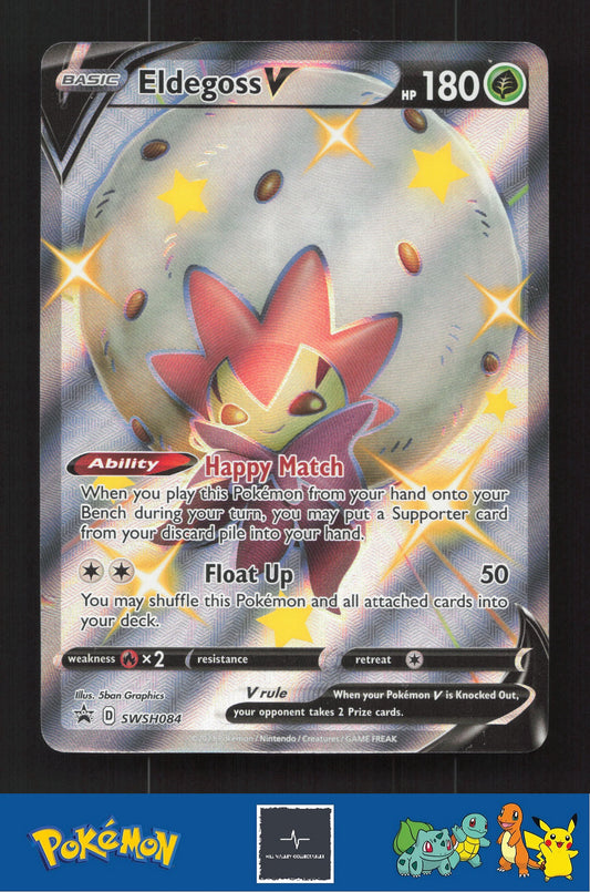 2021 Pokemon SWSH Sword & Shield Promo SWSH084 Eldegoss V