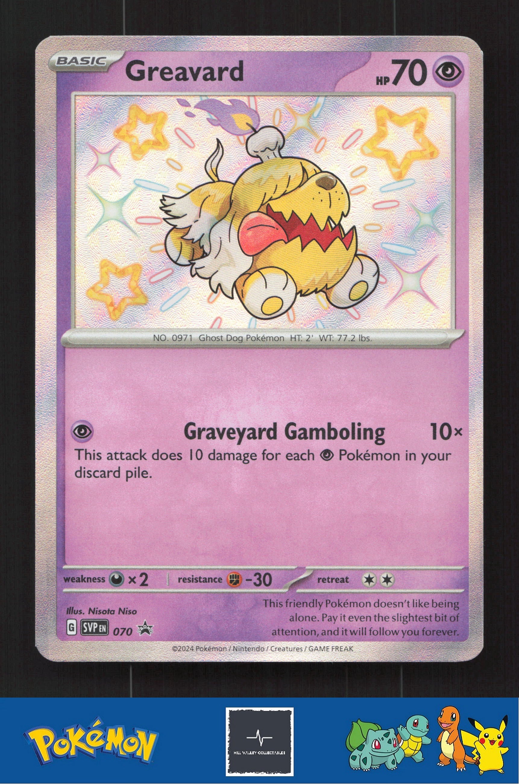 2024 Pokemon SV SVPen Scarlet & Violet Promo 070 Greavard