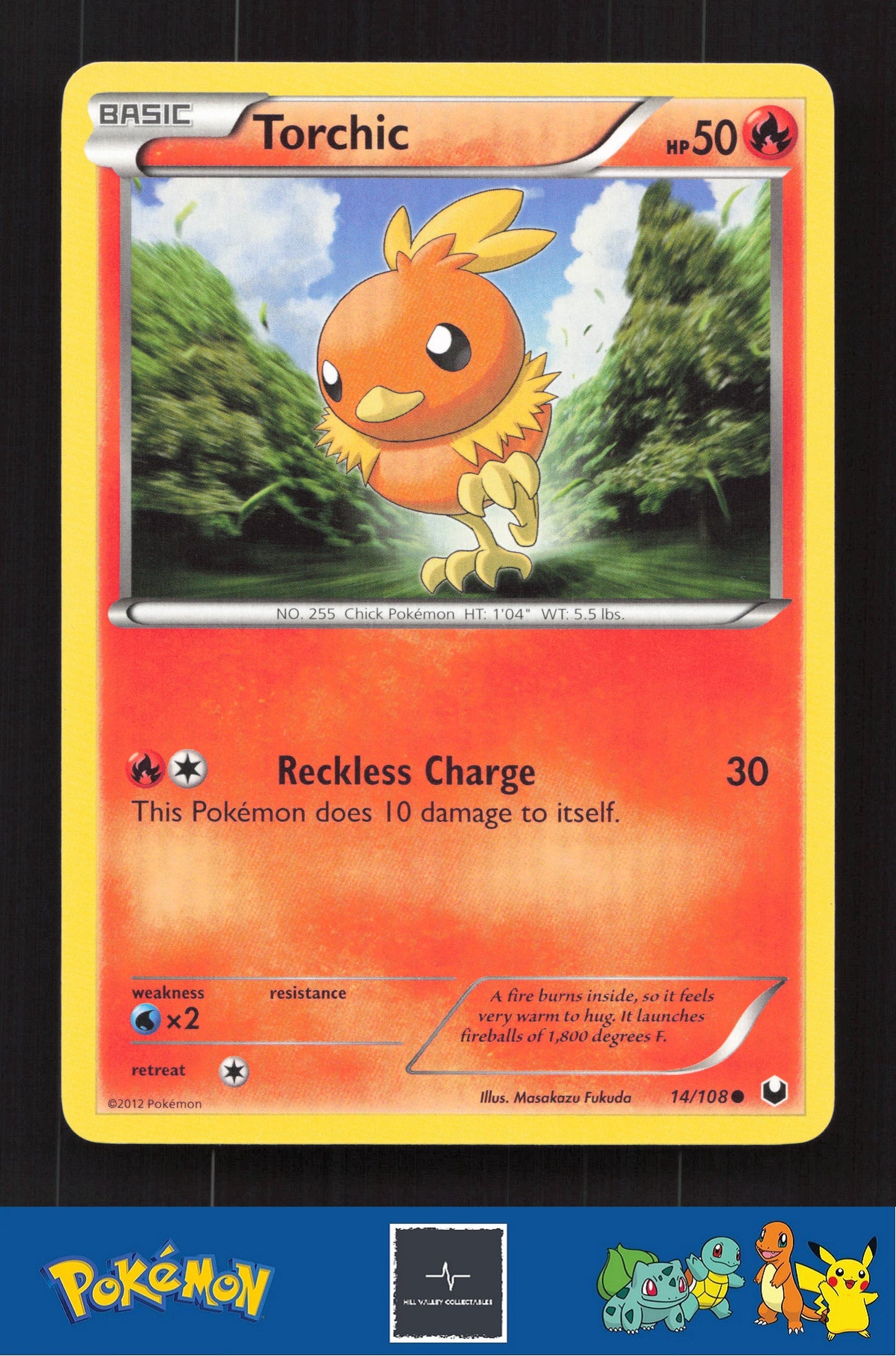 2012 Pokemon BW Dark Explorers 14/108 Torchic