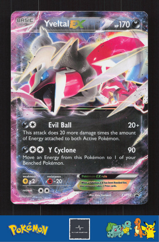2016 Pokemon XY Promo XY150 Yveltal EX
