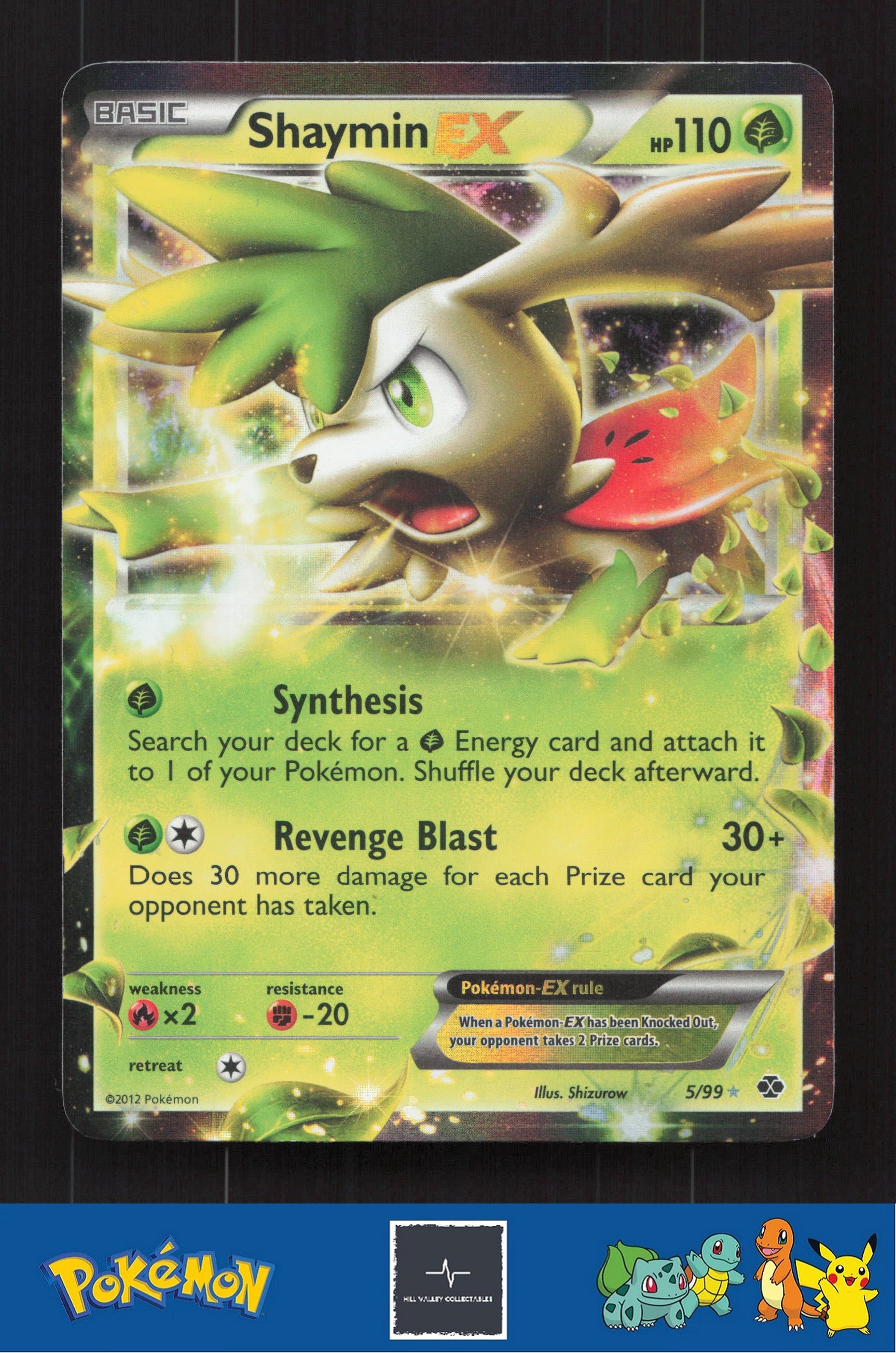 2012 Pokemon BW Next Destinies 5/99 Shaymin EX