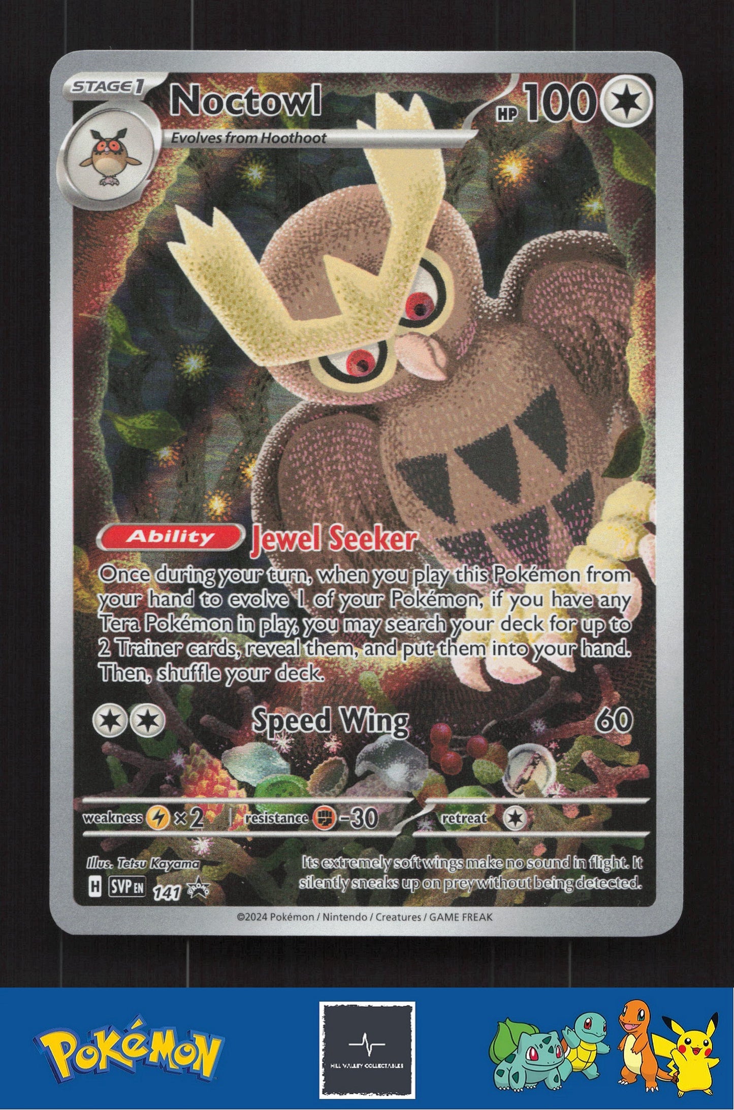 2024 Pokemon SVP Scarlet & Violet Promo 141 Noctowl