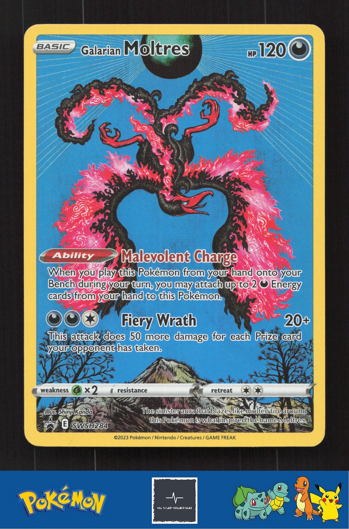 2023 Pokemon SWSH Sword & Shield Promo SWSH284 Galarian Moltres