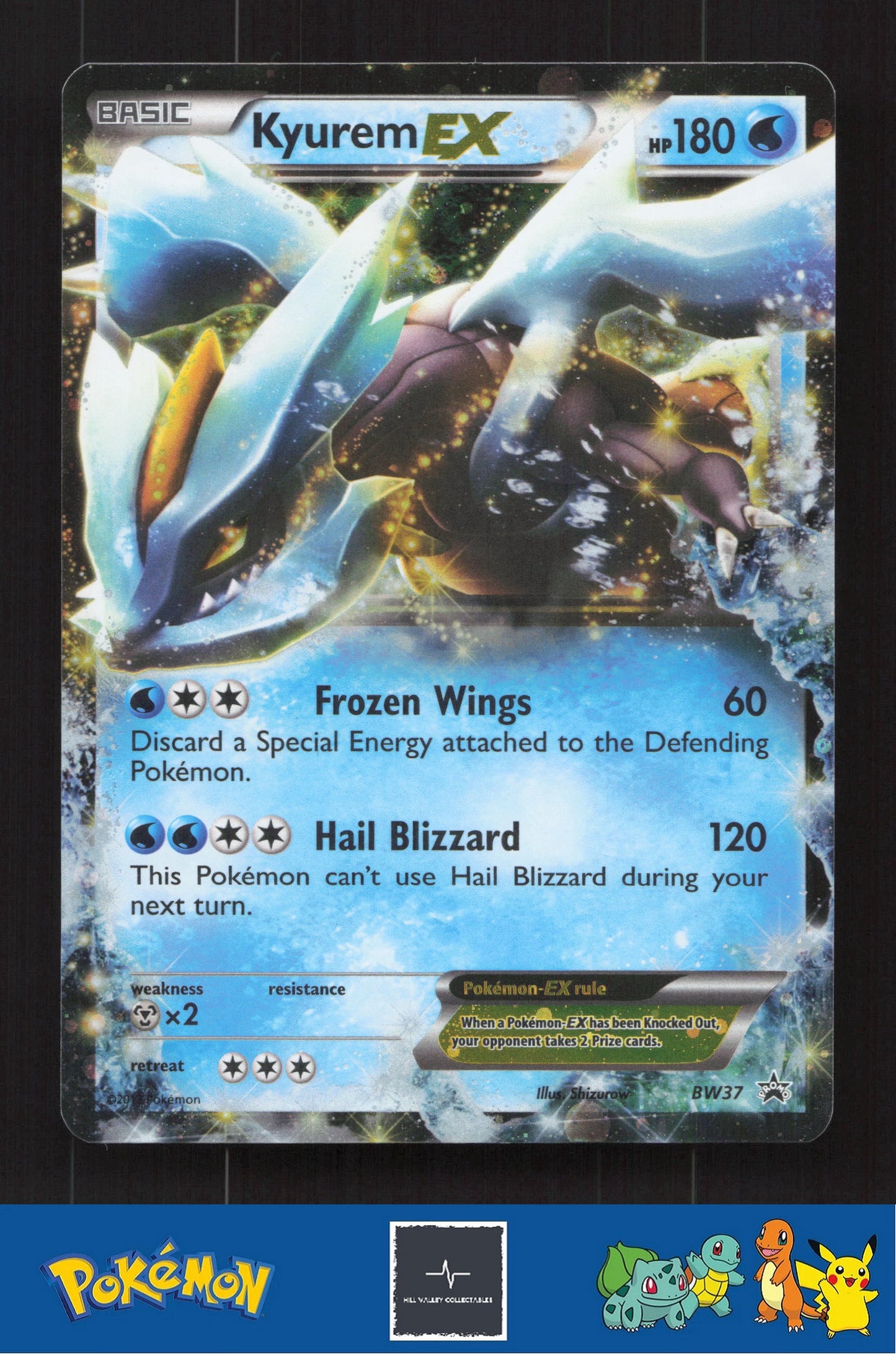 2012 Pokemon BW Black and White Promo BW37 Kyurem EX