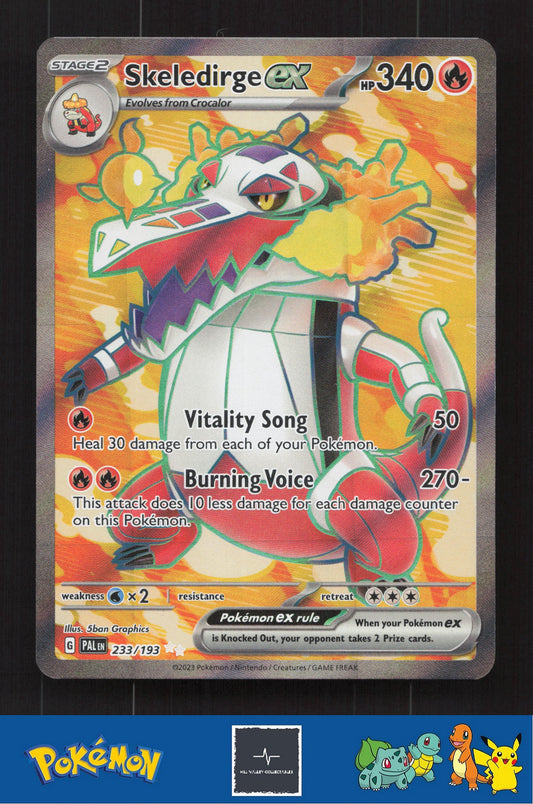 2023 Pokemon PAL Paldea Evolved 233/193 Skeledirge ex