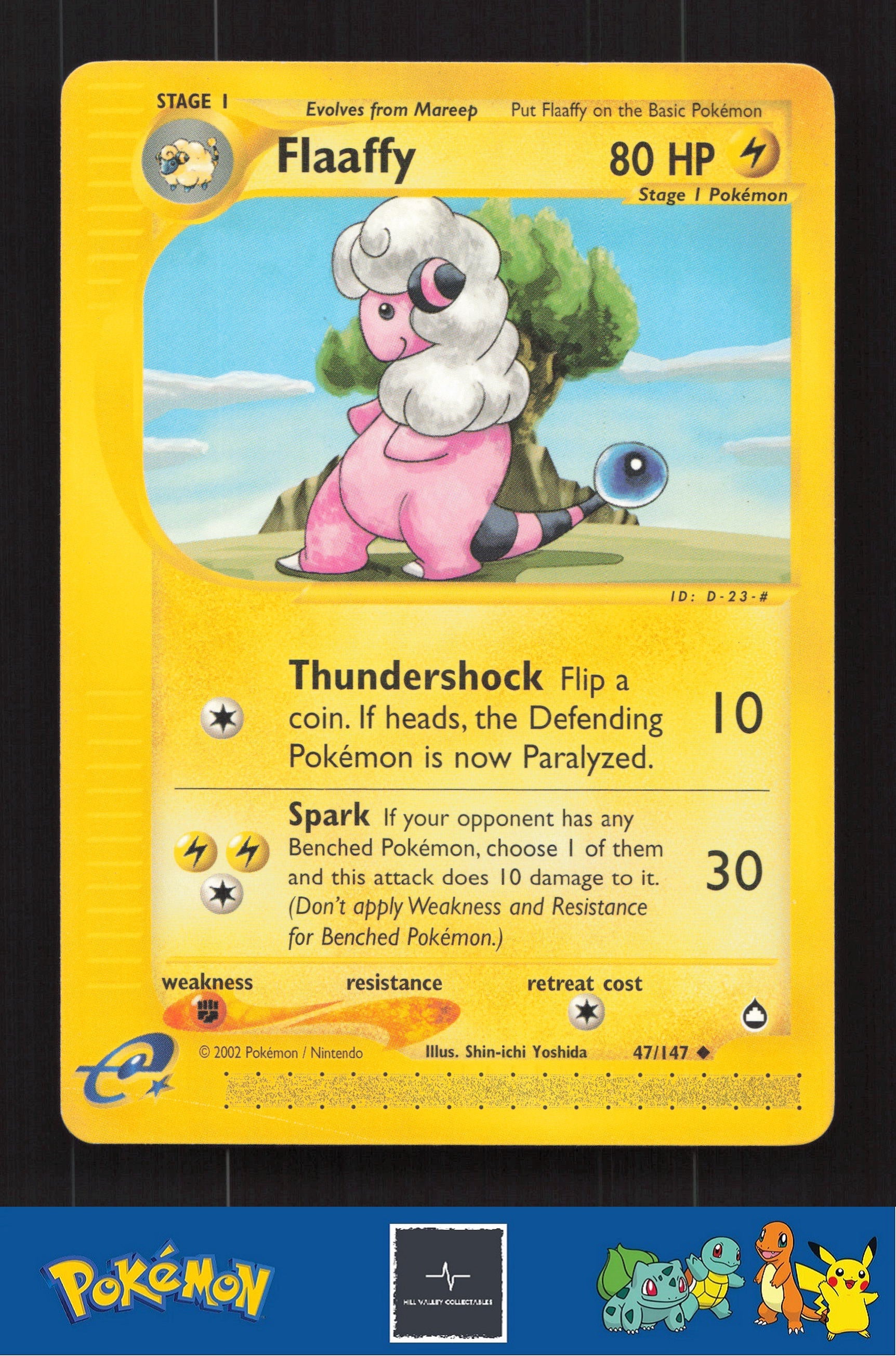 2002 Pokemon e-Series Aquapolis 47/147 Flaaffy