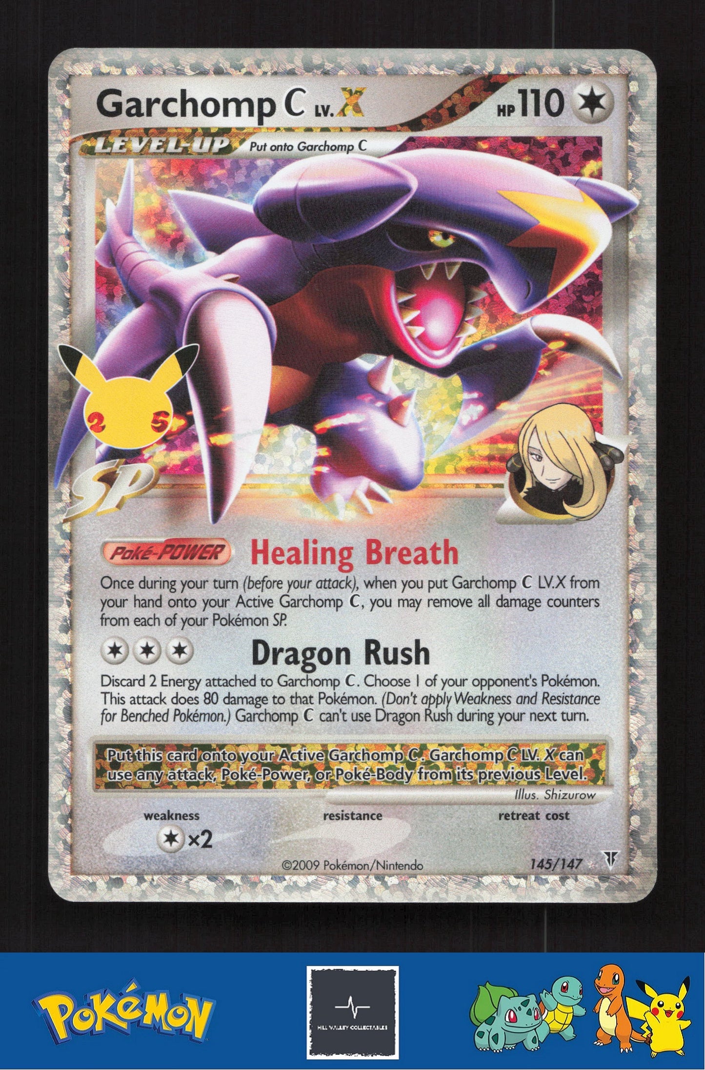 2021 Pokemon Celebrations Classic Collection 145/147 Garchomp C LV.X