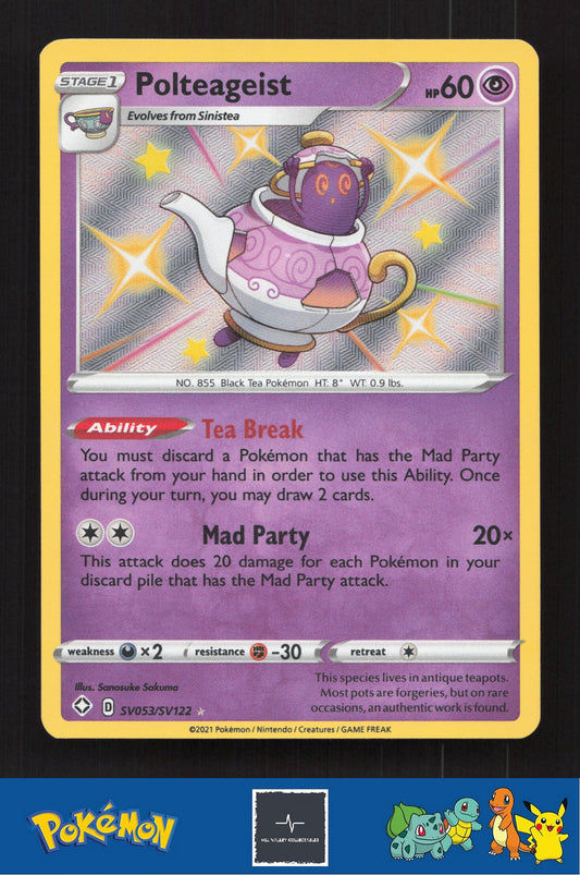 2021 Pokemon SWSH Shining Fates SV053/SV122 Polteageist