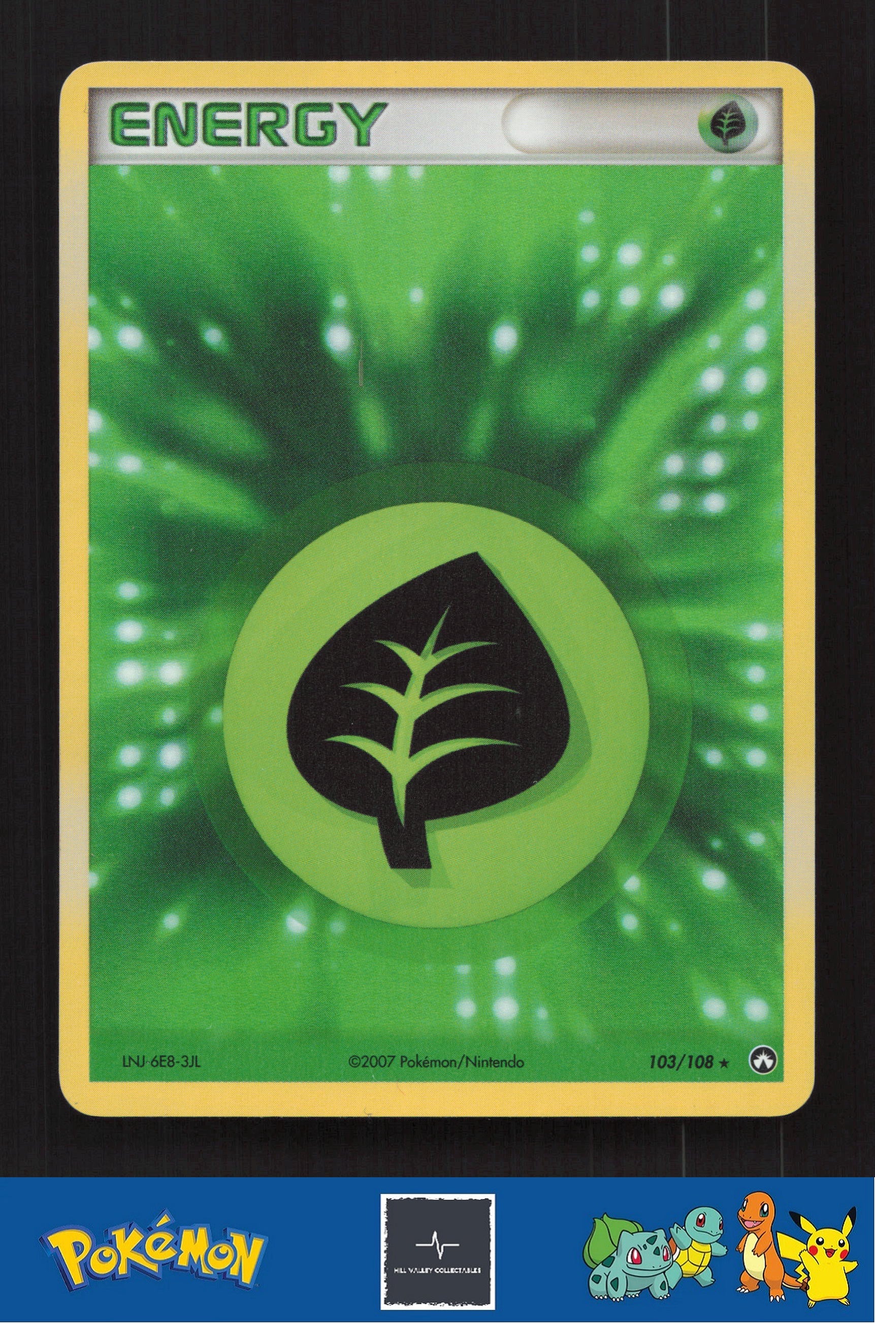 2007 Pokemon EX Power Keepers 103/108 Grass Energy