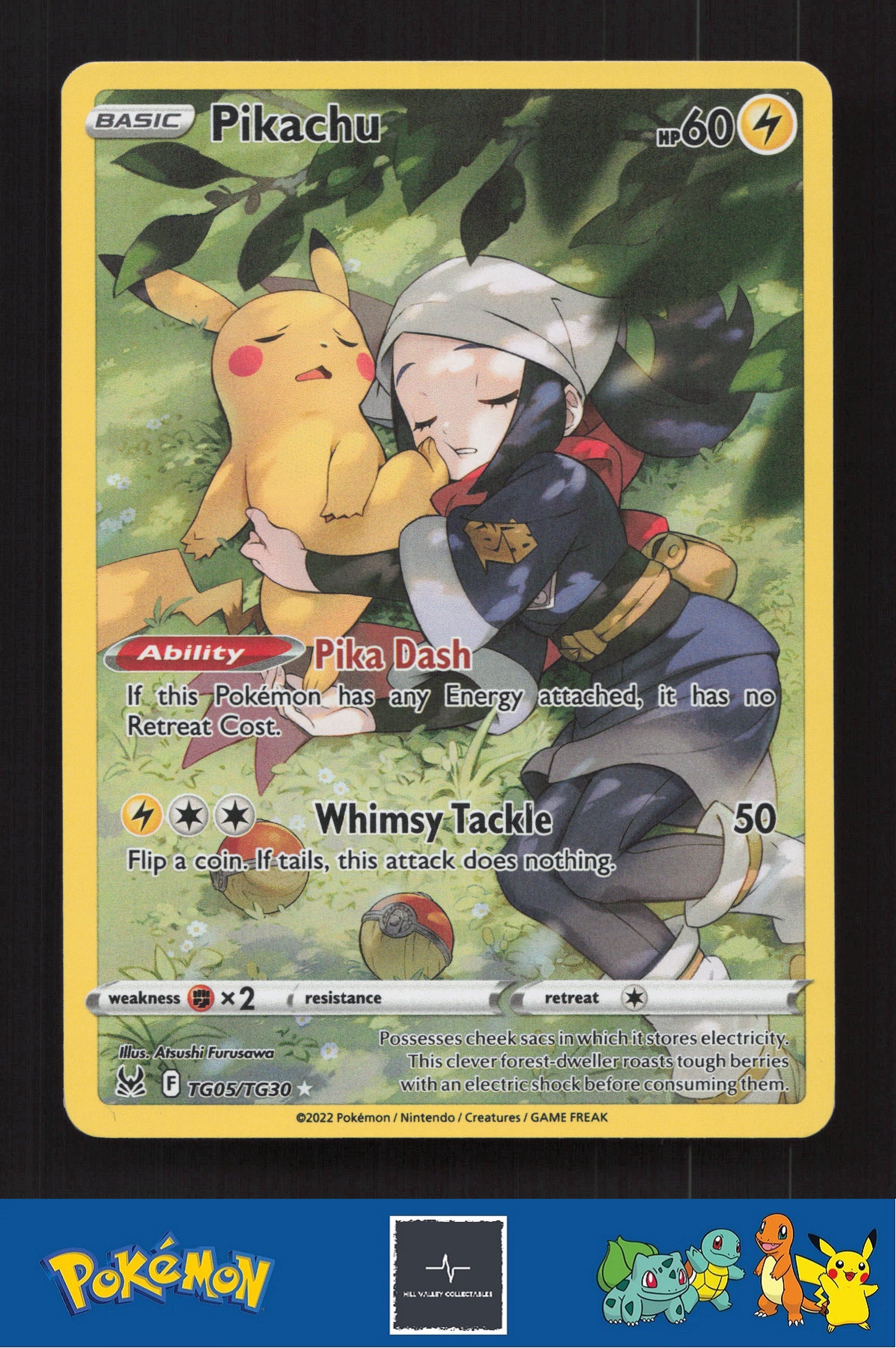 2022 Pokemon SWSH Lost Origin TG05/TG30 Pikachu