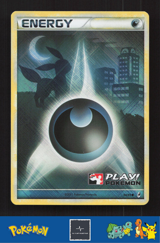 2011 Pokemon League & Championship Cards 094/095 Darkness Energy Crosshatch Holo