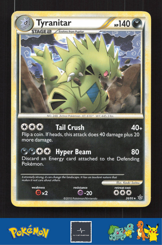 2010 Pokemon HGSS Unleashed 26/95 Tyranitar