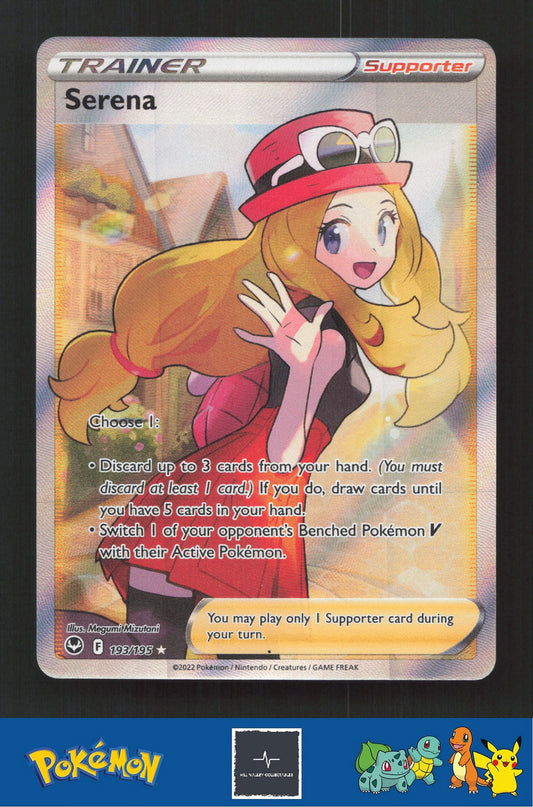 2022 Pokemon SWSH Silver Tempest 193/195 Serena