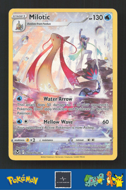 2022 Pokemon SWSH Silver Tempest TG02/TG30 Milotic