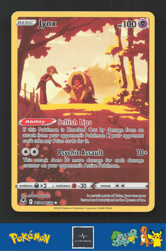 2022 Pokemon SWSH Silver Tempest TG04/TG30 Jynx