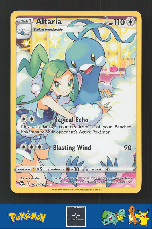 2022 Pokemon SWSH Silver Tempest TG11/TG30 Altaria