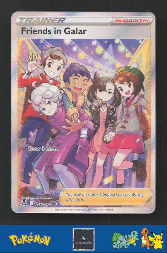 2022 Pokemon SWSH Silver Tempest TG23/TG30 Friends in Galar