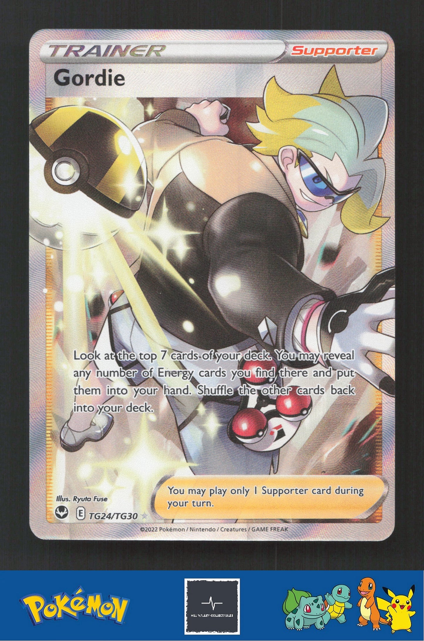 2022 Pokemon SWSH Silver Tempest TG24/TG30 Gordie