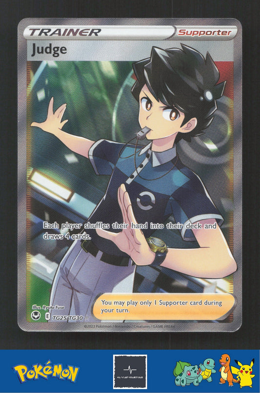 2022 Pokemon SWSH Silver Tempest TG25/TG30 Judge
