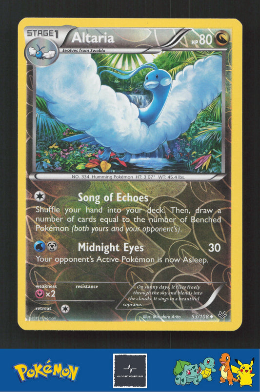 2015 Pokemon XY Roaring Skies 53/108 Altaria Reverse