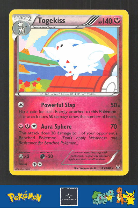 2015 Pokemon XY Roaring Skies 45/108 Togekiss