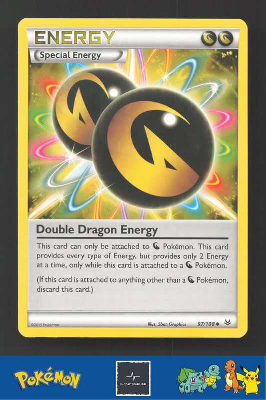 2015 Pokemon XY Roaring Skies 97/108 Double Dragon Energy