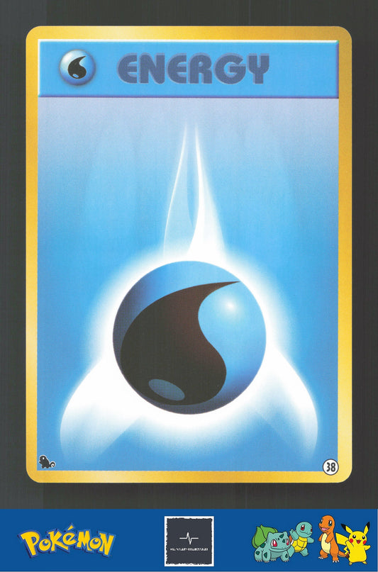 1999 Japanese Pokemon Squirtle / Bulbasaur VHS Deck Water Energy #38