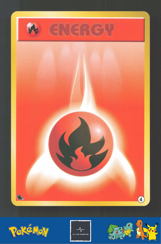 1999 Japanese Pokemon Squirtle / Bulbasaur VHS Deck Fire Energy #4