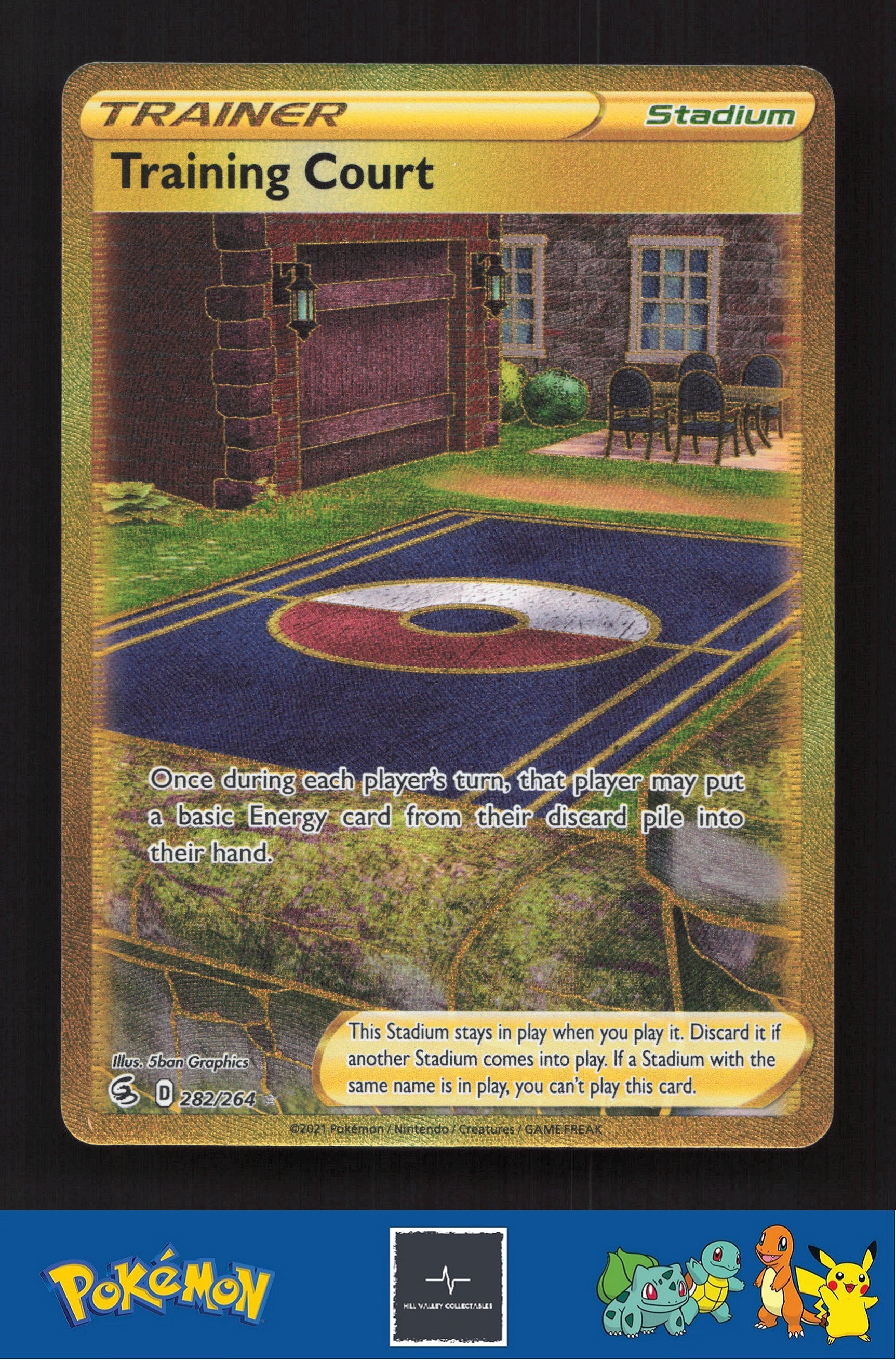 2021 Pokemon SWSH Fusion Strike 282/264 Training Court