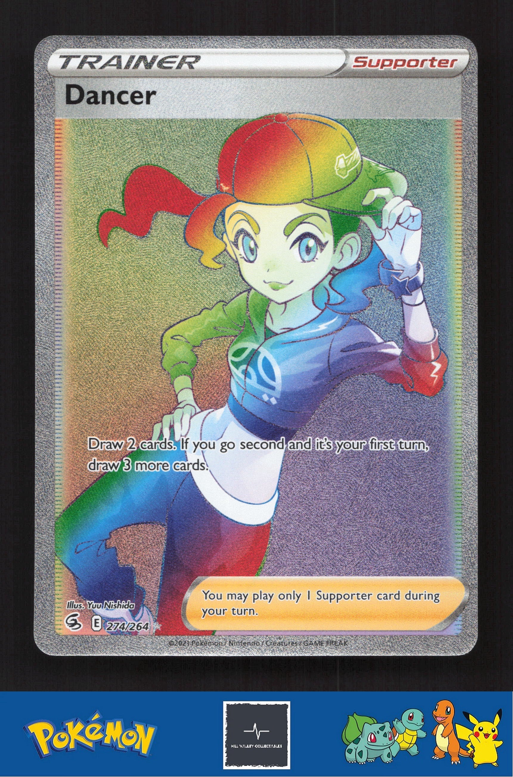2021 Pokemon SWSH Fusion Strike 274/264 Dancer
