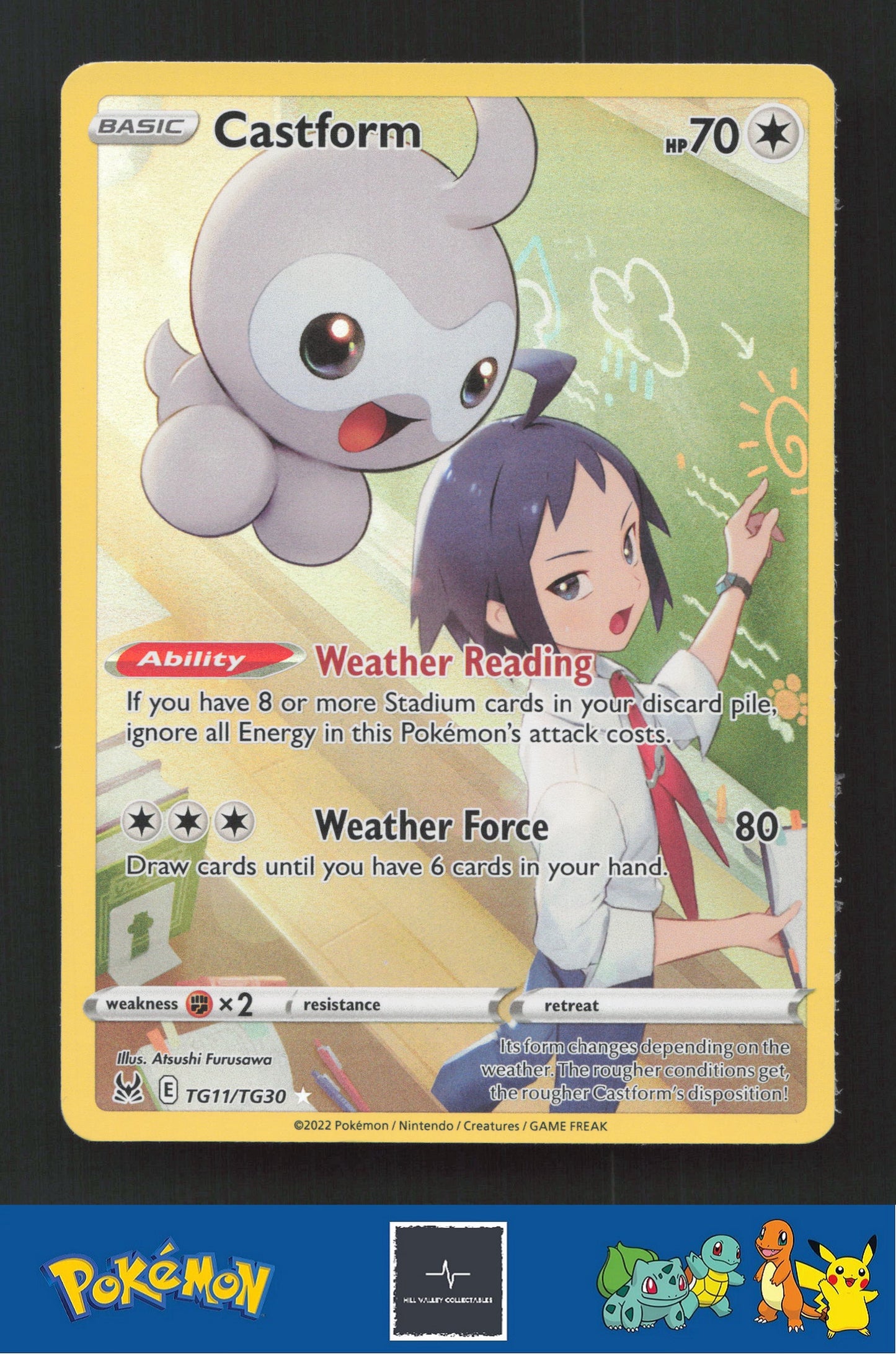 2022 Pokemon Lost Origin TG11/TG30 Castform