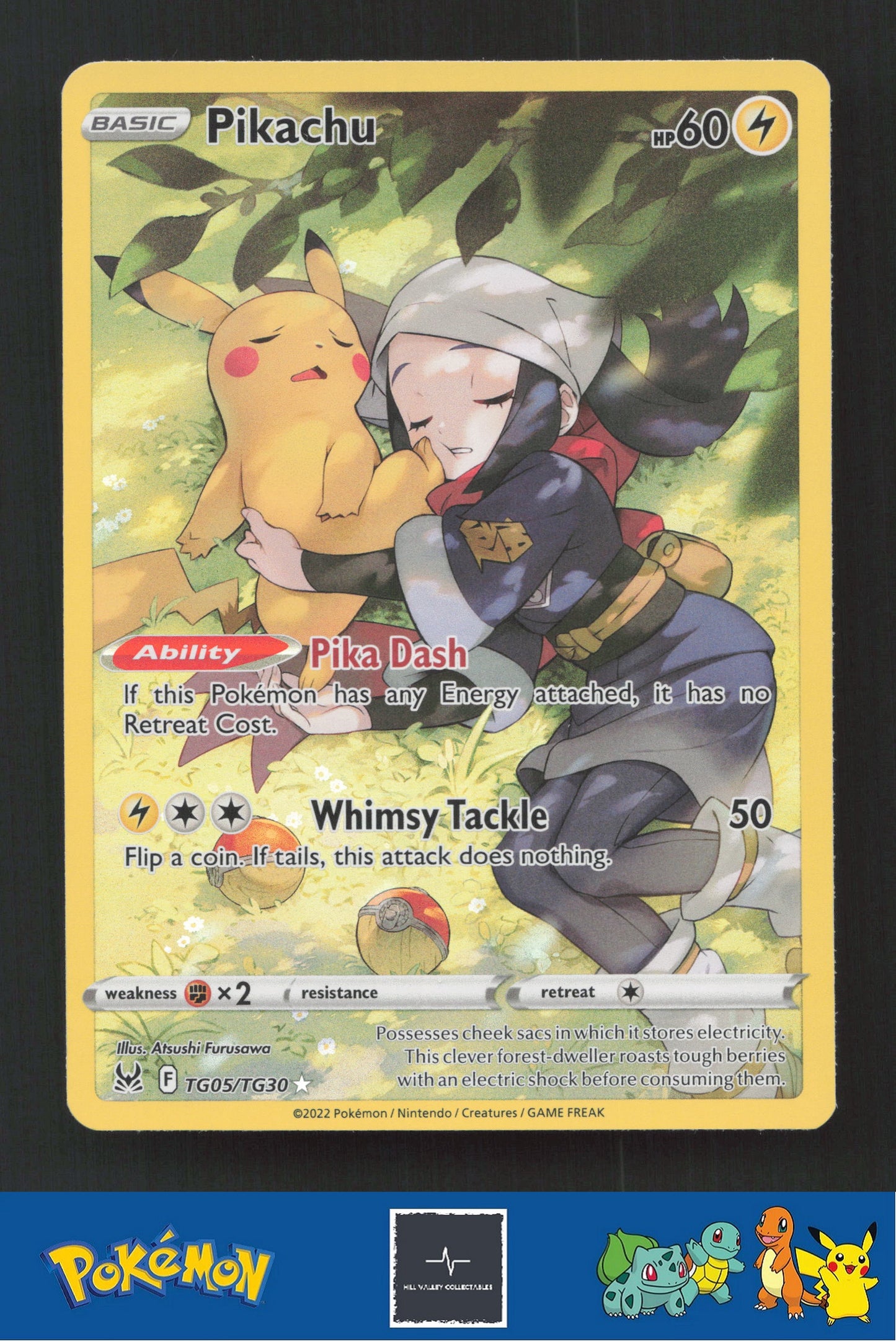 2022 Pokemon Lost Origin TG05/TG30 Pikachu