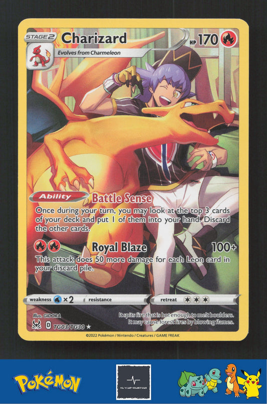 2022 Pokemon Lost Origin TG03/TG30 Charizard