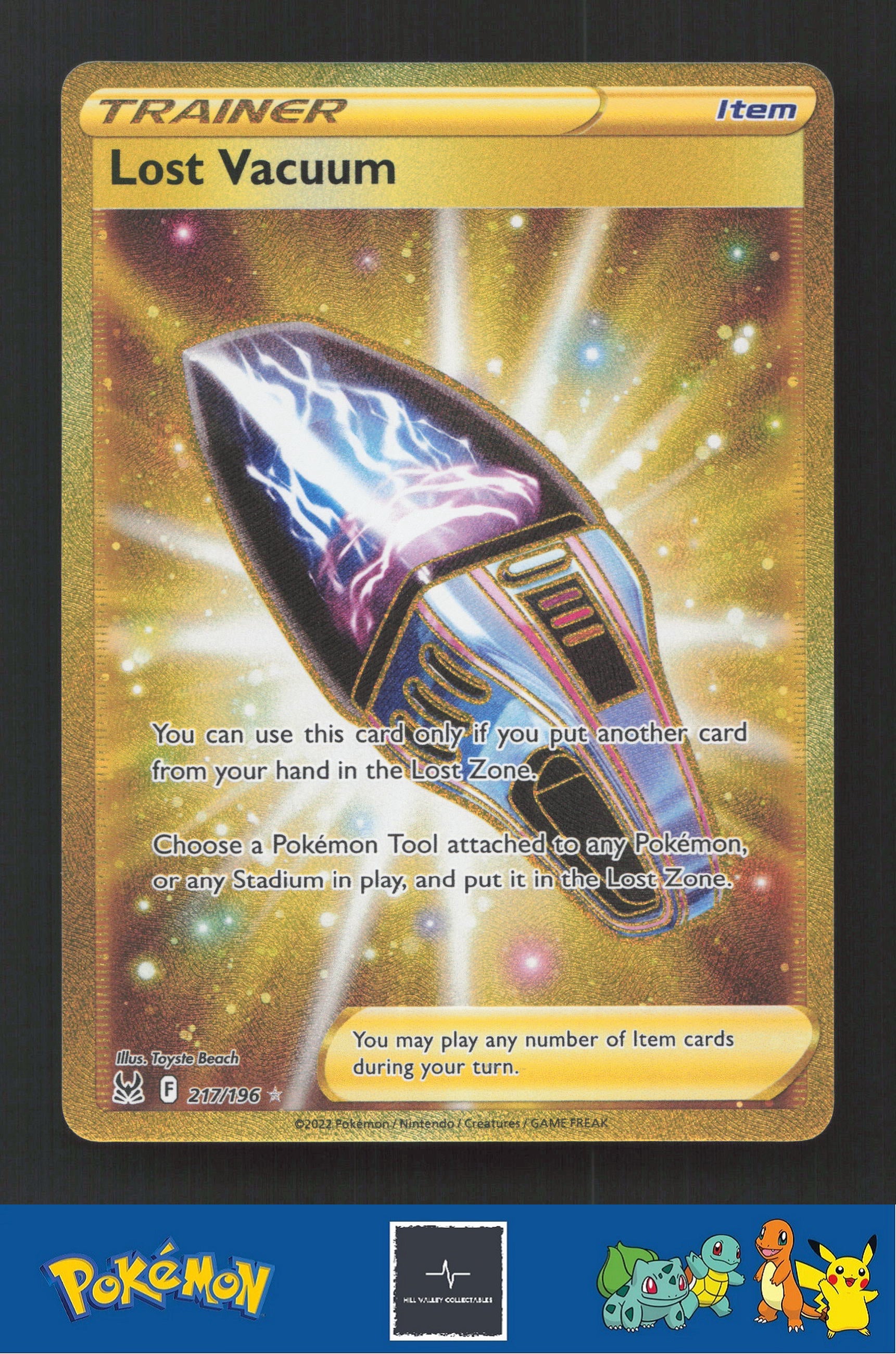 2022 Pokemon Lost Origin 217/196 Lost Vacuum