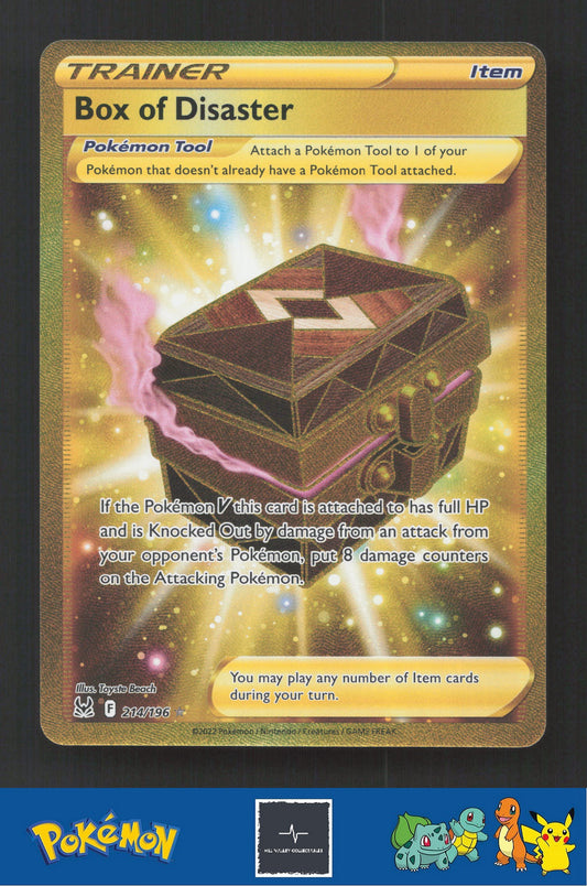 2022 Pokemon Lost Origin 214/196 Box of Disaster