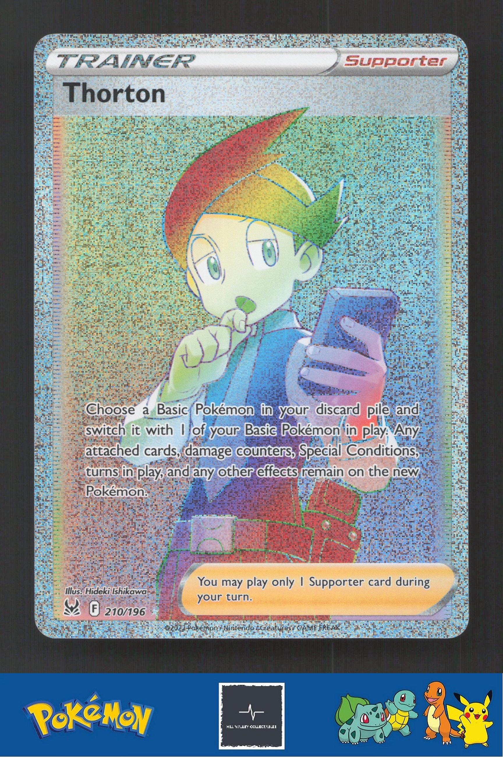 2022 Pokemon Lost Origin 210/196 Thorton