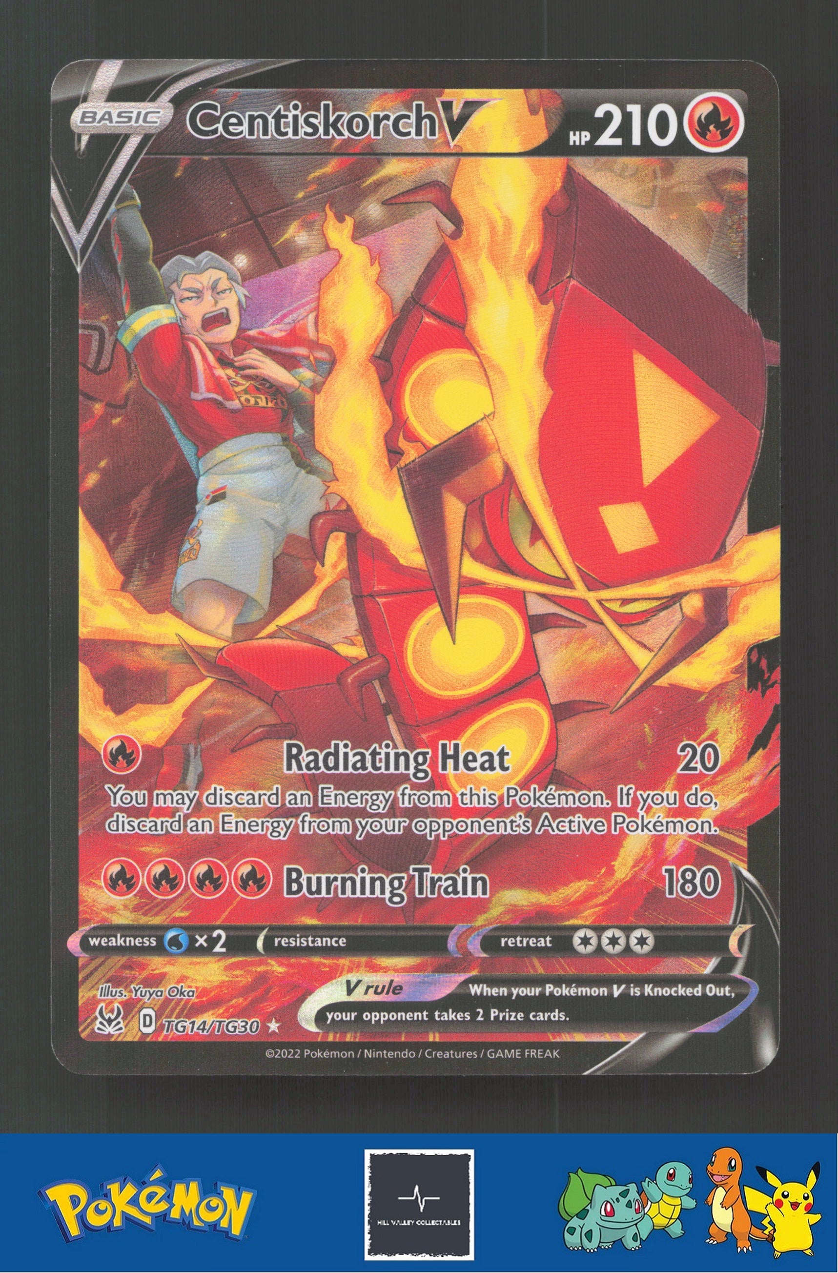 2022 Pokemon Lost Origin TG14/TG30 Centiskorch V